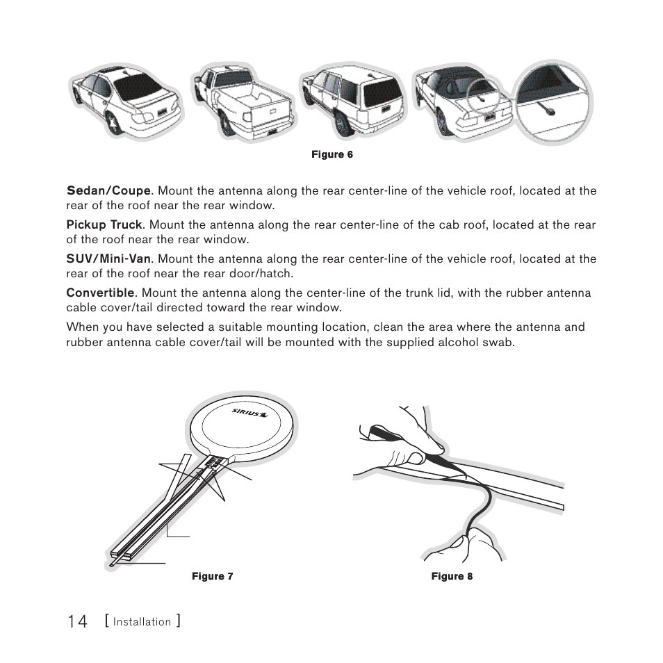 Sirius Satellite Radio SV3TK1C User Manual | Page 16 / 48