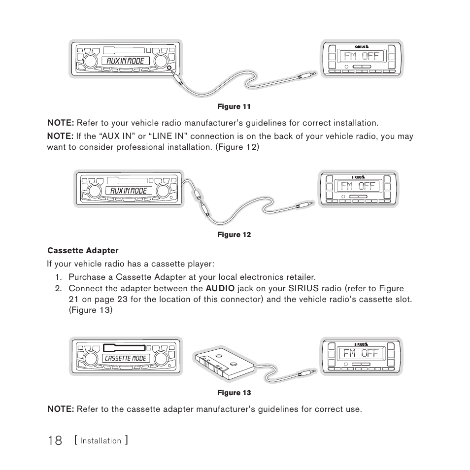 Sirius Satellite Radio SV3TK1C User Manual | Page 20 / 48