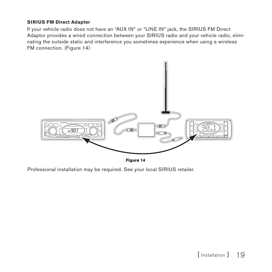 Sirius Satellite Radio SV3TK1C User Manual | Page 21 / 48