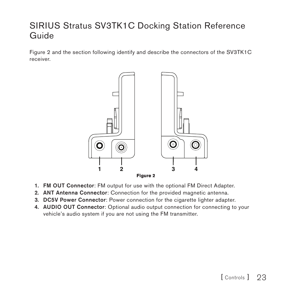 Sirius Satellite Radio SV3TK1C User Manual | Page 25 / 48