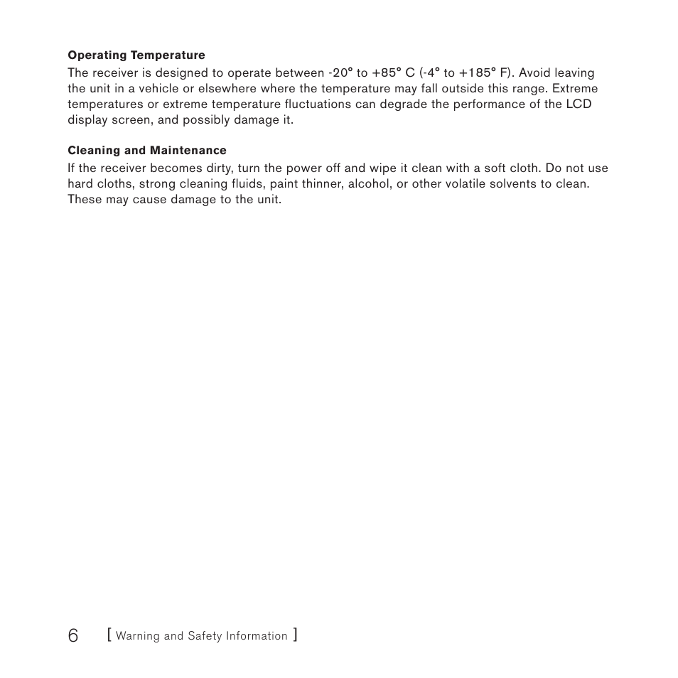 Sirius Satellite Radio SV3TK1C User Manual | Page 8 / 48