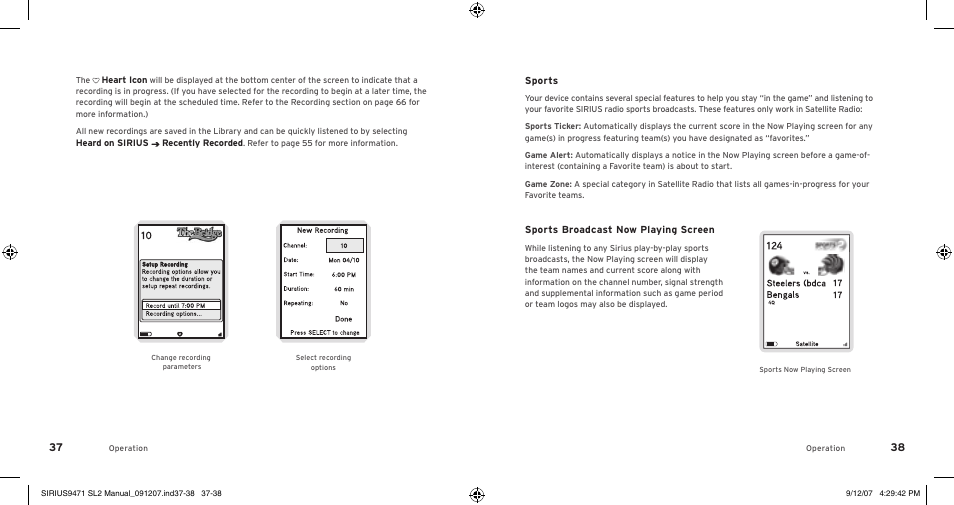 Sirius Satellite Radio Stiletto 2 SL2UG022508 User Manual | Page 21 / 54