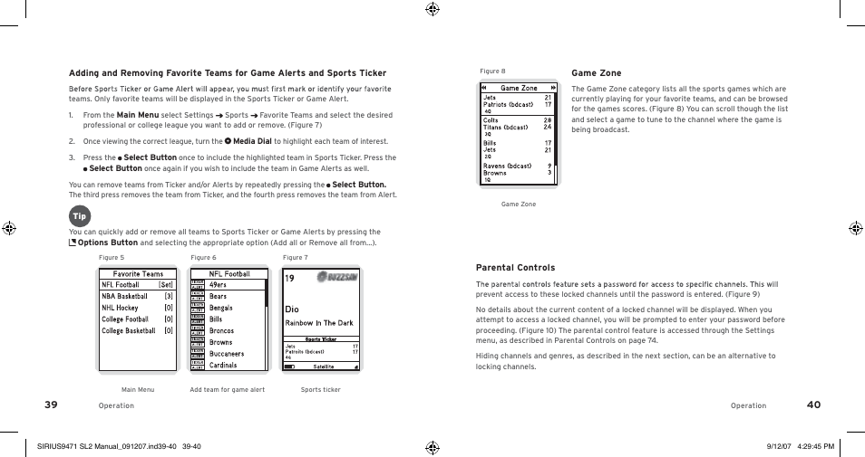 Sirius Satellite Radio Stiletto 2 SL2UG022508 User Manual | Page 22 / 54
