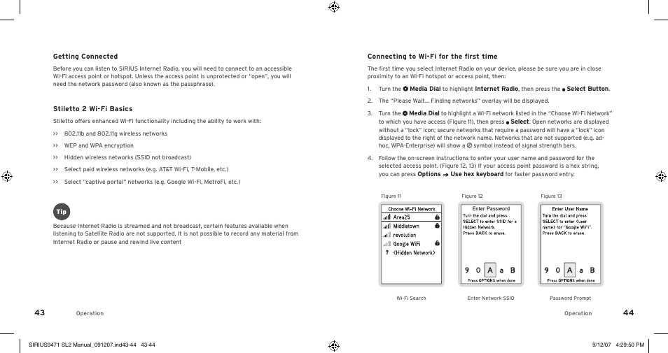 Sirius Satellite Radio Stiletto 2 SL2UG022508 User Manual | Page 24 / 54