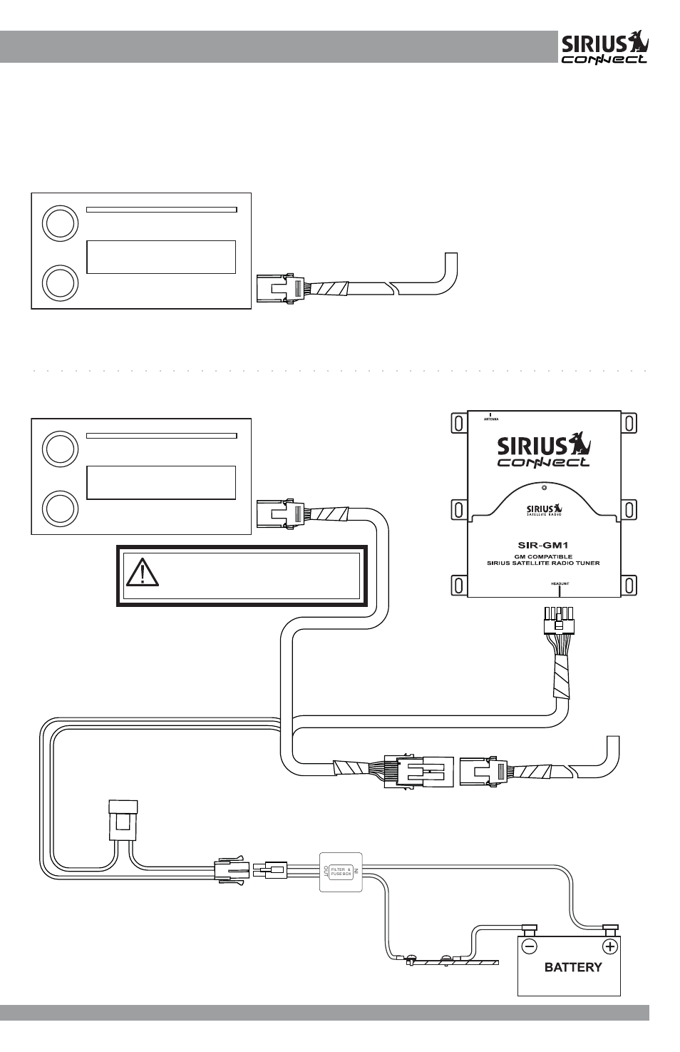 Sirius Satellite Radio SIR-GM1 User Manual | Page 11 / 14