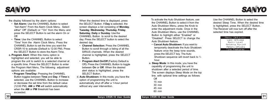 Sirius Satellite Radio SIRIUS STILETTO 10 User Manual | Page 16 / 20