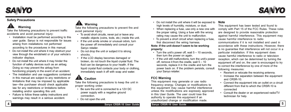 Sirius Satellite Radio SIRIUS STILETTO 10 User Manual | Page 3 / 20