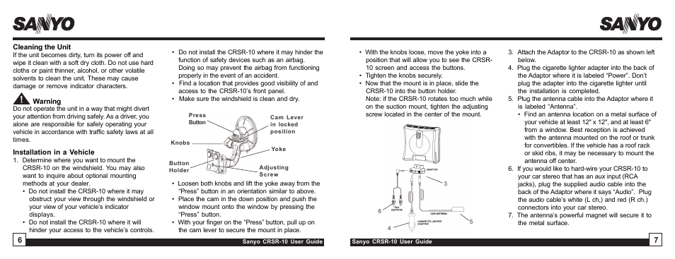 Sirius Satellite Radio SIRIUS STILETTO 10 User Manual | Page 4 / 20