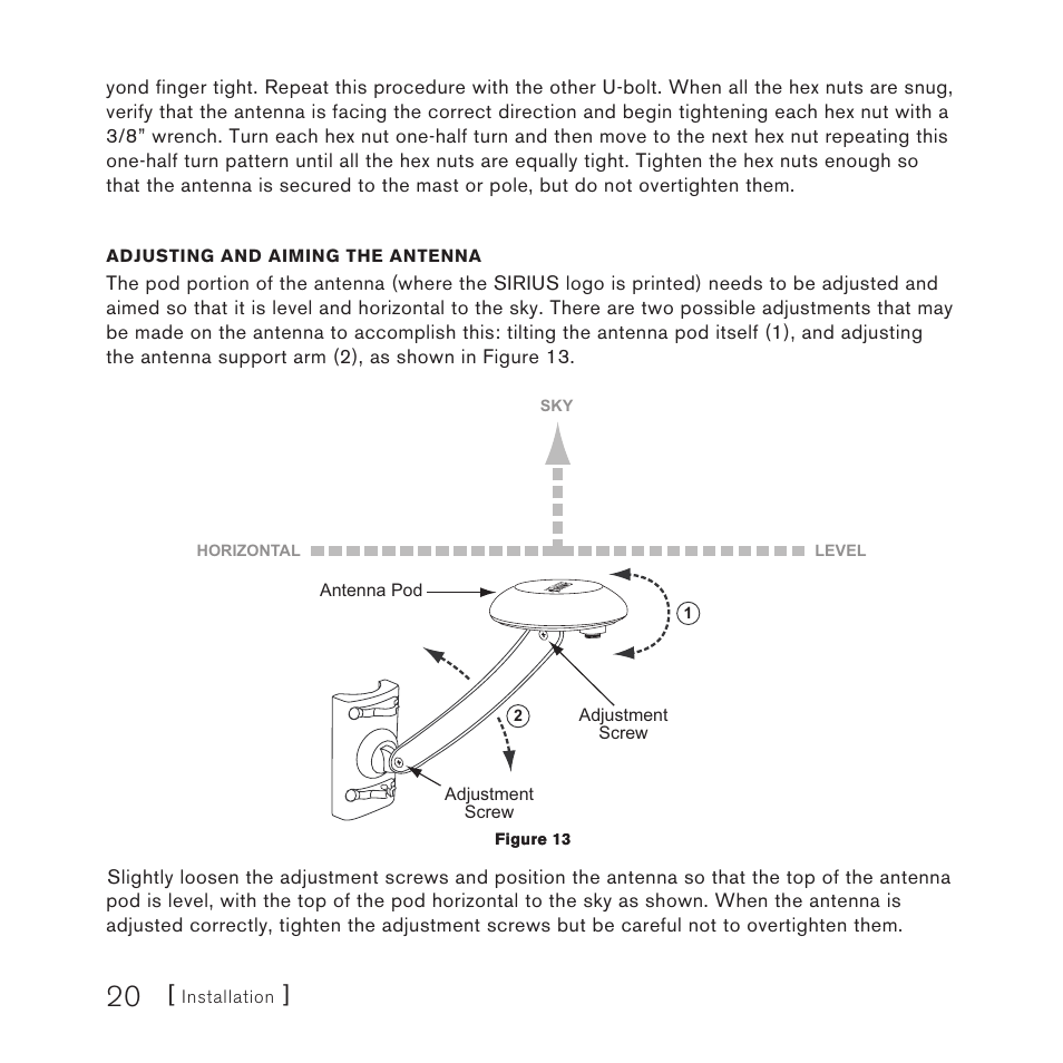 Sirius Satellite Radio SCH2P User Manual | Page 20 / 32