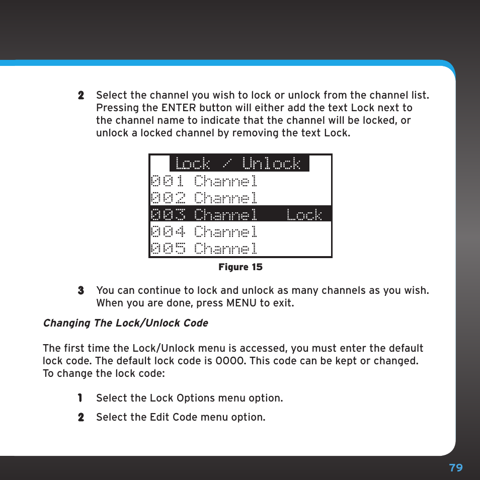 Sirius Satellite Radio SRH2000 User Manual | Page 79 / 98