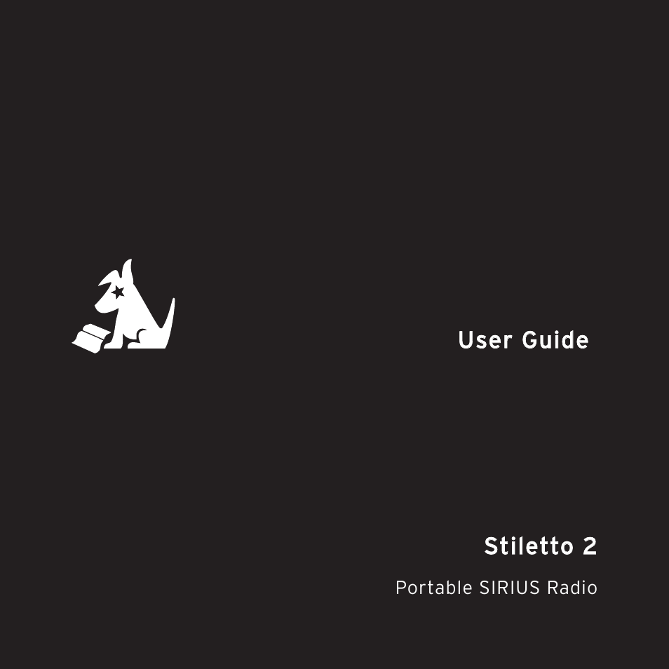 Sirius Satellite Radio SIRIUS STILETTO 2 Model SLV2 User Manual | 144 pages