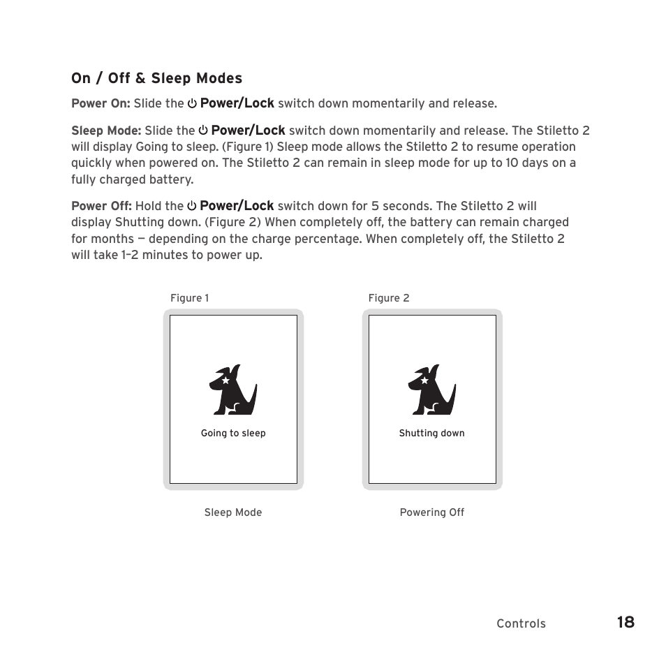 On / off & sleep modes | Sirius Satellite Radio SIRIUS STILETTO 2 Model SLV2 User Manual | Page 21 / 144