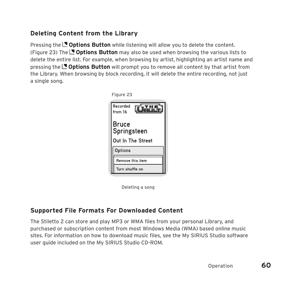 Sirius Satellite Radio SIRIUS STILETTO 2 Model SLV2 User Manual | Page 63 / 144