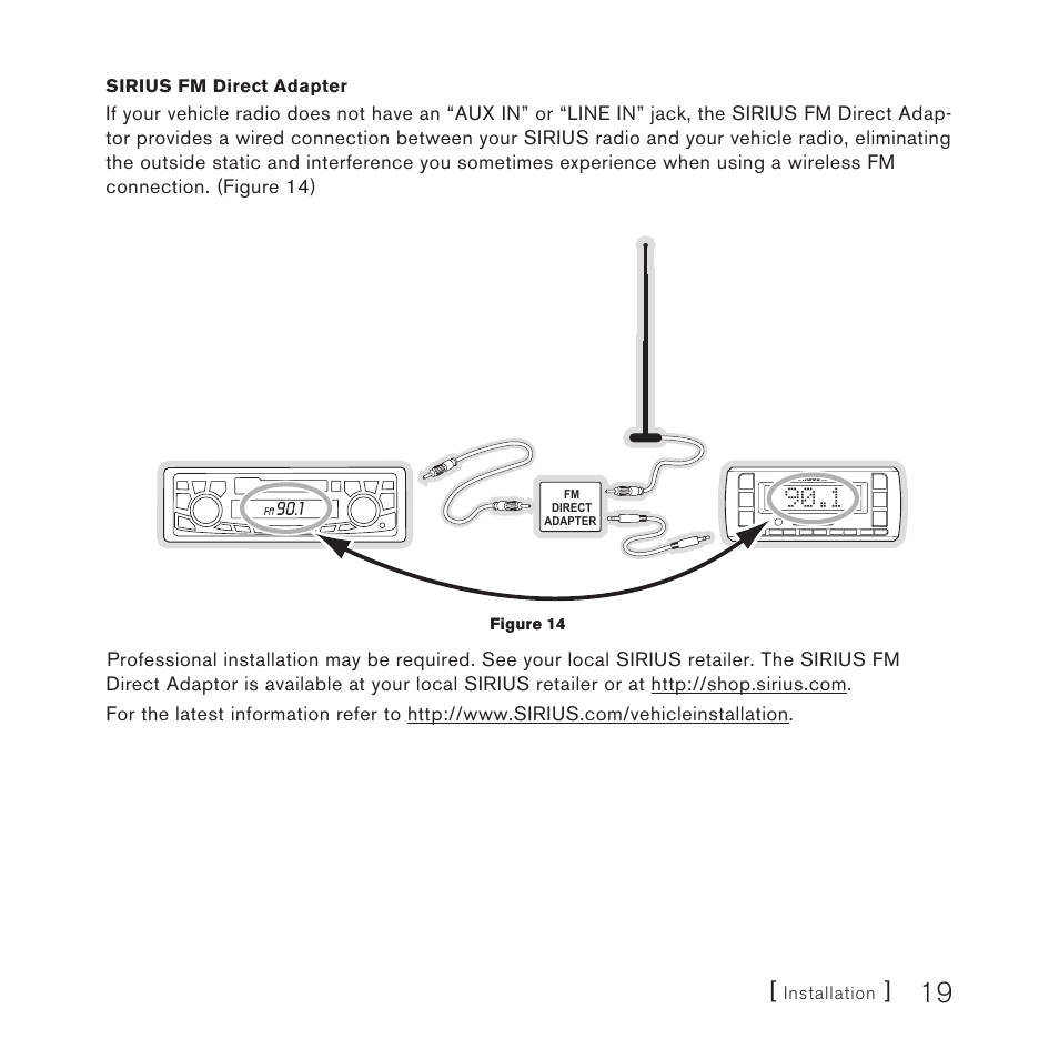 Sirius Satellite Radio SV3 User Manual | Page 21 / 48