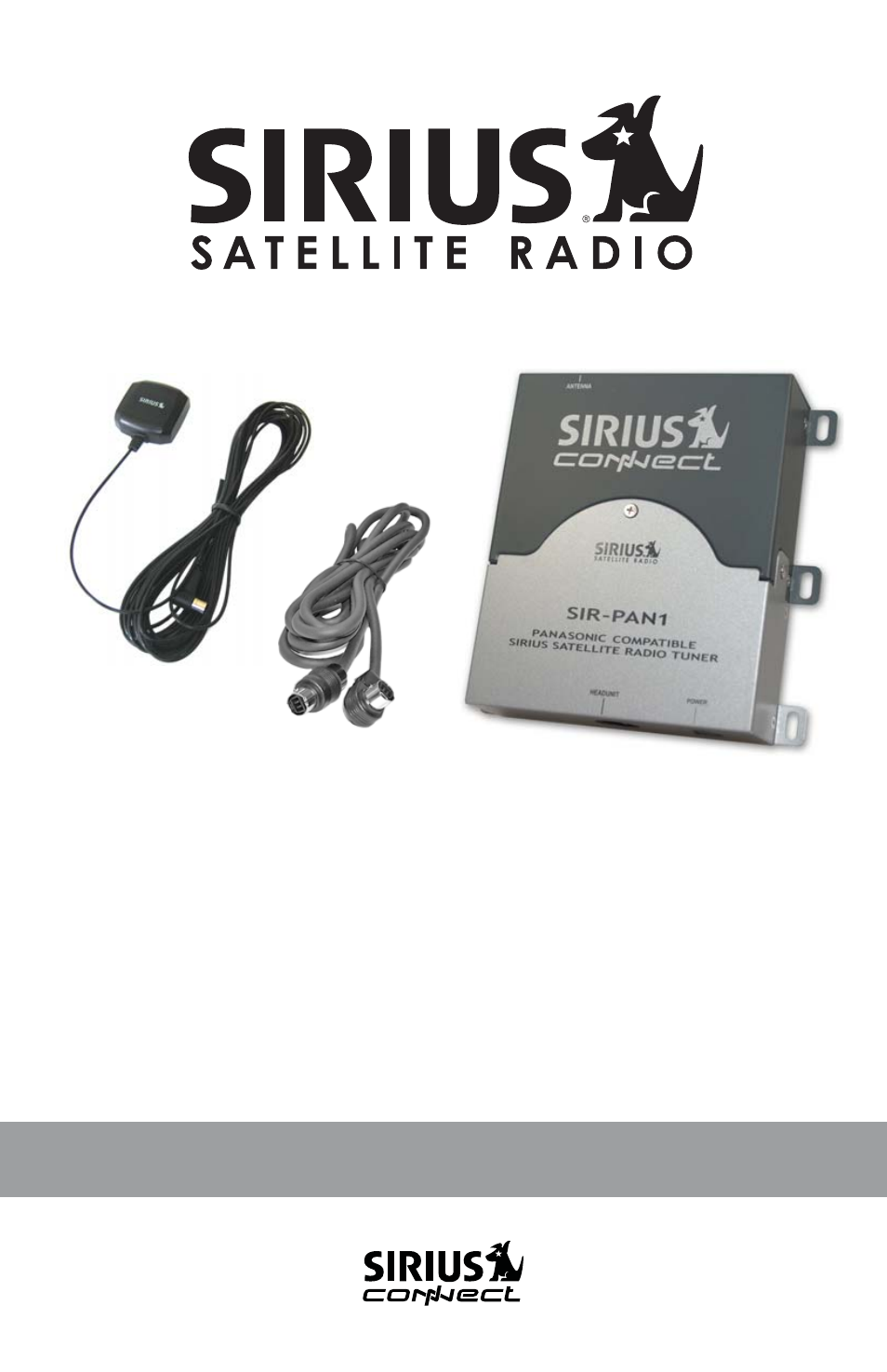 Sirius Satellite Radio SIR-PAN1 User Manual | 14 pages