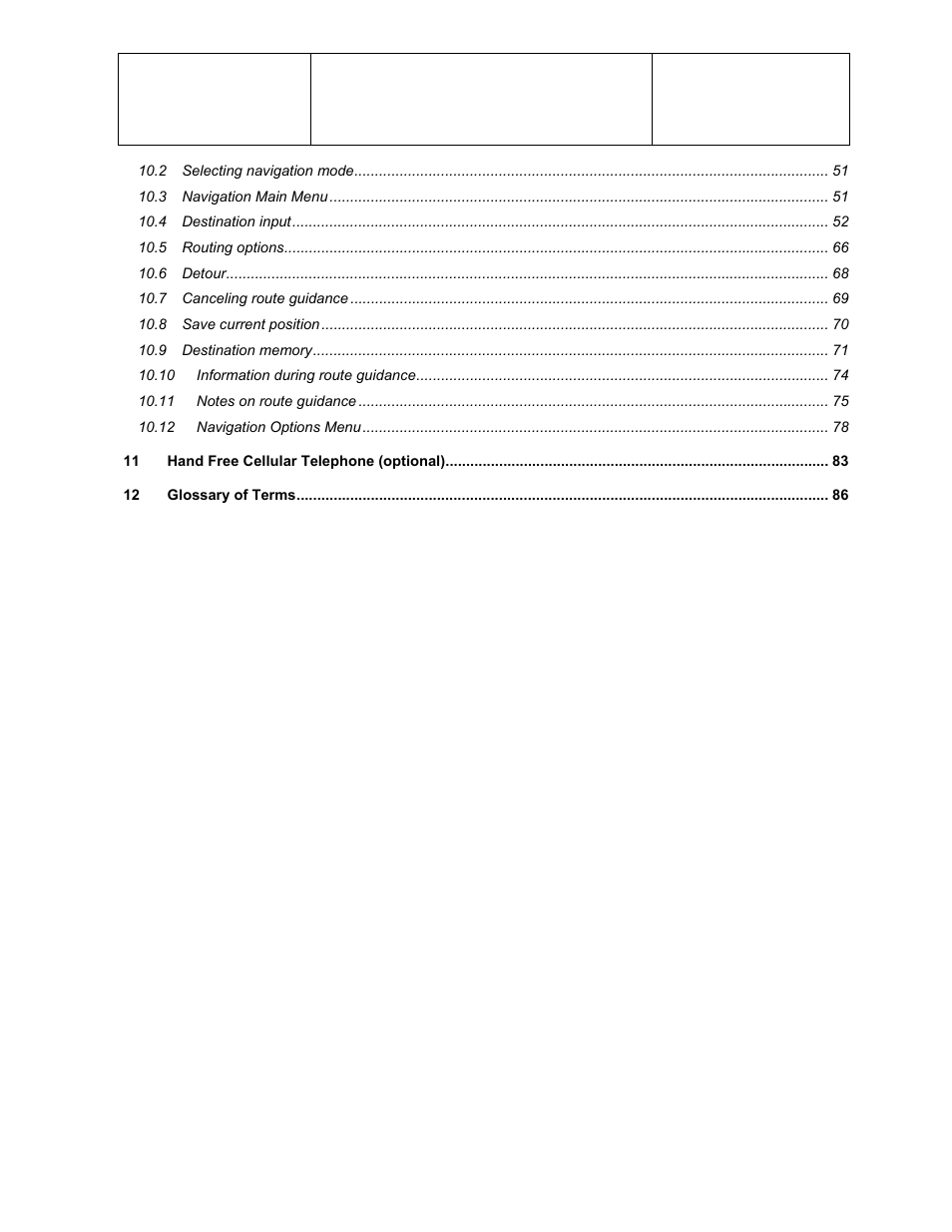 Sirius Satellite Radio Chrysler Radio Navigation System RB4 User Manual | Page 5 / 86