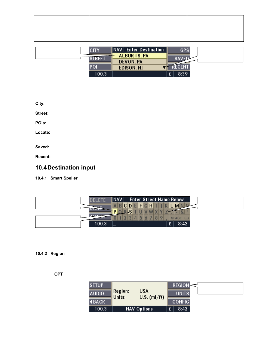 4 destination input | Sirius Satellite Radio Chrysler Radio Navigation System RB4 User Manual | Page 52 / 86