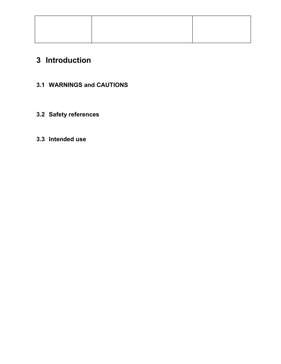 3 introduction, 1 warnings and cautions, 2 safety references | 3 intended use | Sirius Satellite Radio Chrysler Radio Navigation System RB4 User Manual | Page 6 / 86