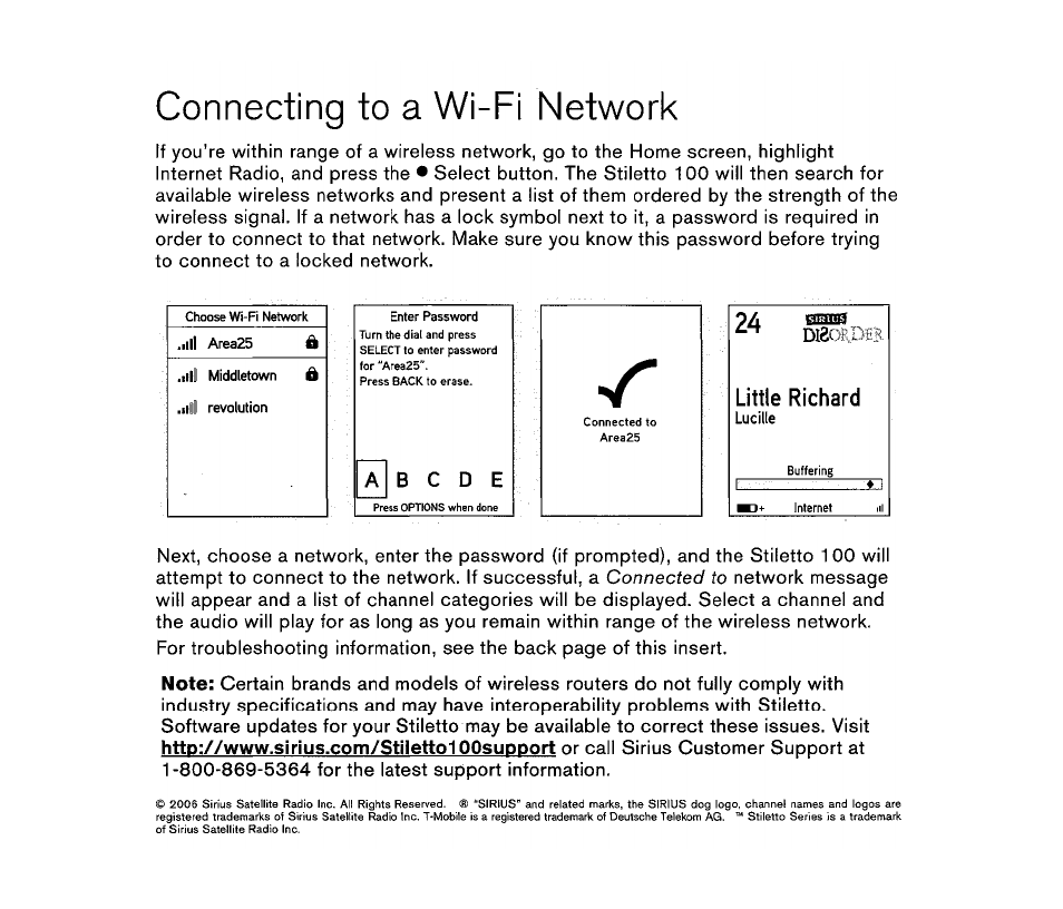 Sirius Satellite Radio SIRIUS STILETTO 100 User Manual | Page 105 / 155