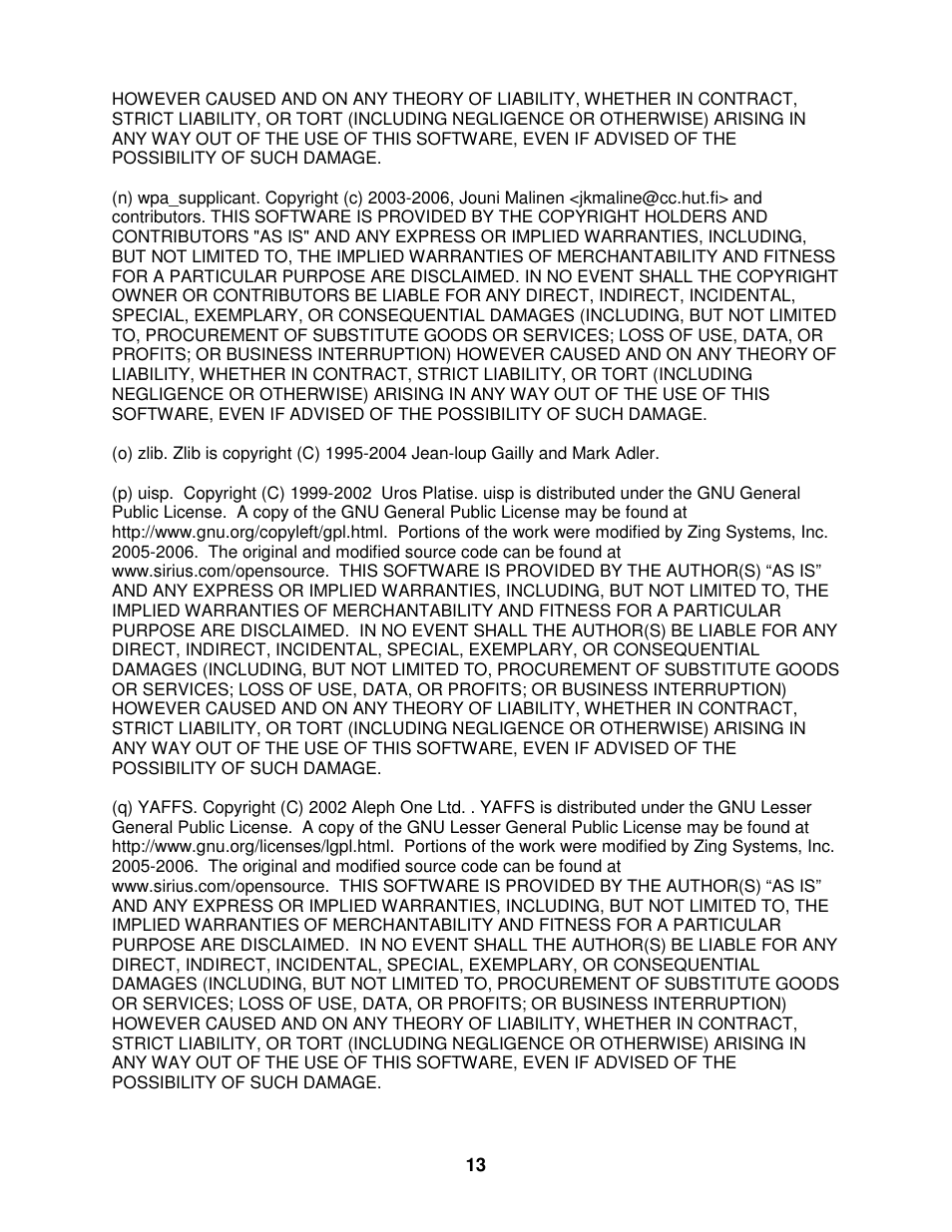 Sirius Satellite Radio SIRIUS STILETTO 100 User Manual | Page 120 / 155
