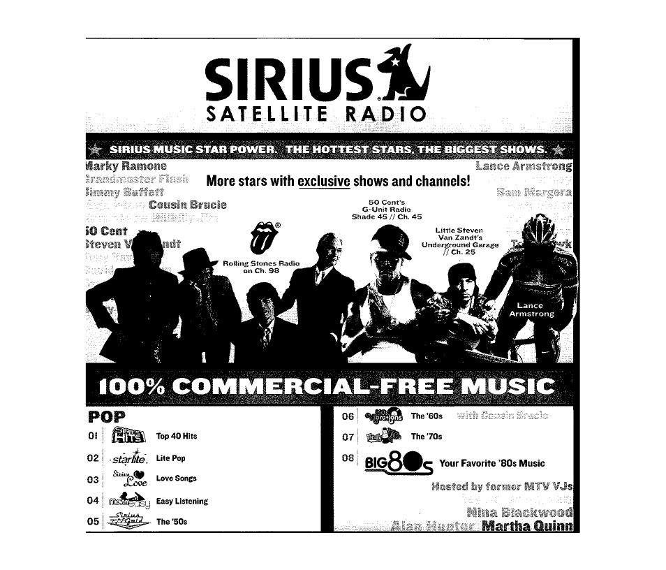 Sirius Satellite Radio SIRIUS STILETTO 100 User Manual | Page 150 / 155