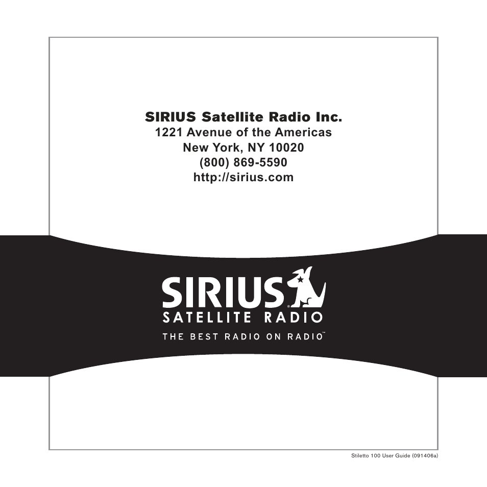 Sirius satellite radio inc | Sirius Satellite Radio SIRIUS STILETTO 100 User Manual | Page 87 / 155