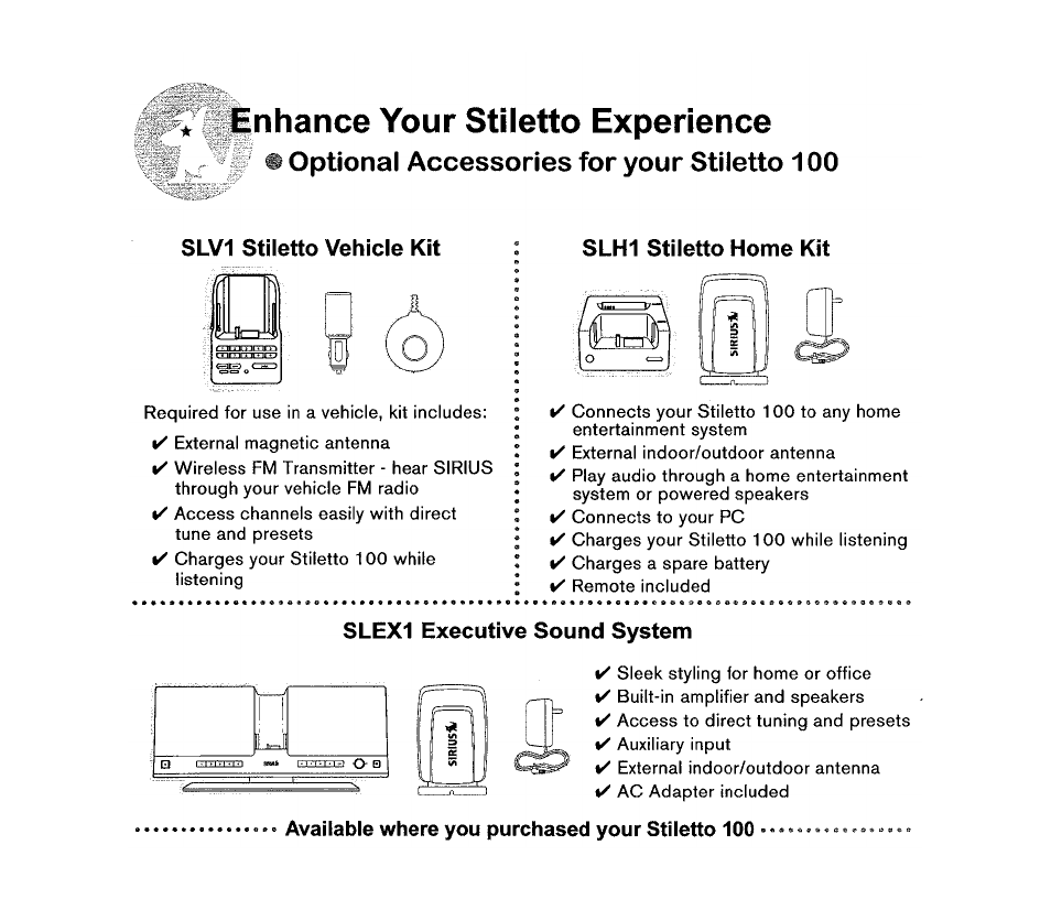 Sirius Satellite Radio SIRIUS STILETTO 100 User Manual | Page 89 / 155