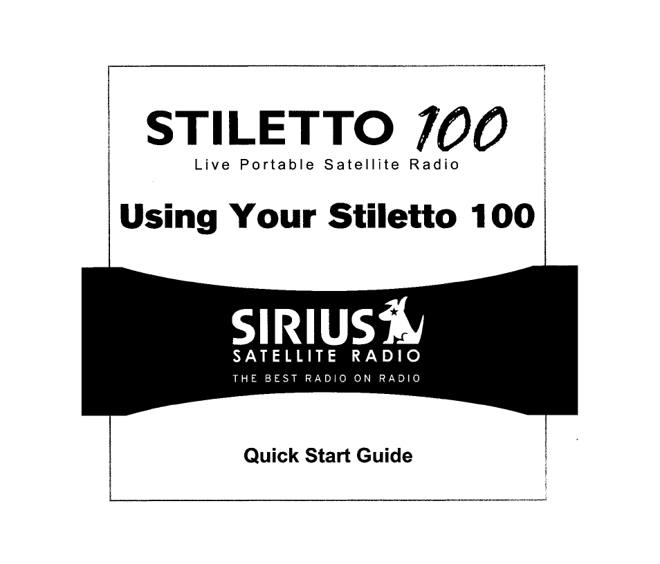 Using the stiletto | Sirius Satellite Radio SIRIUS STILETTO 100 User Manual | Page 96 / 155