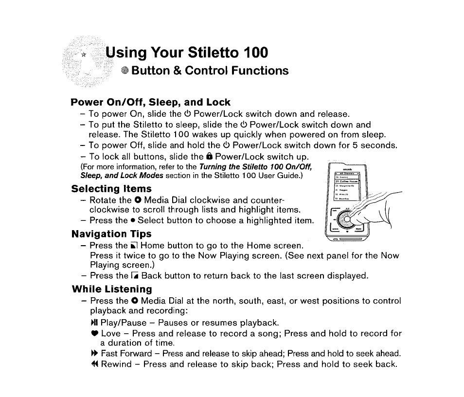 Sirius Satellite Radio SIRIUS STILETTO 100 User Manual | Page 98 / 155