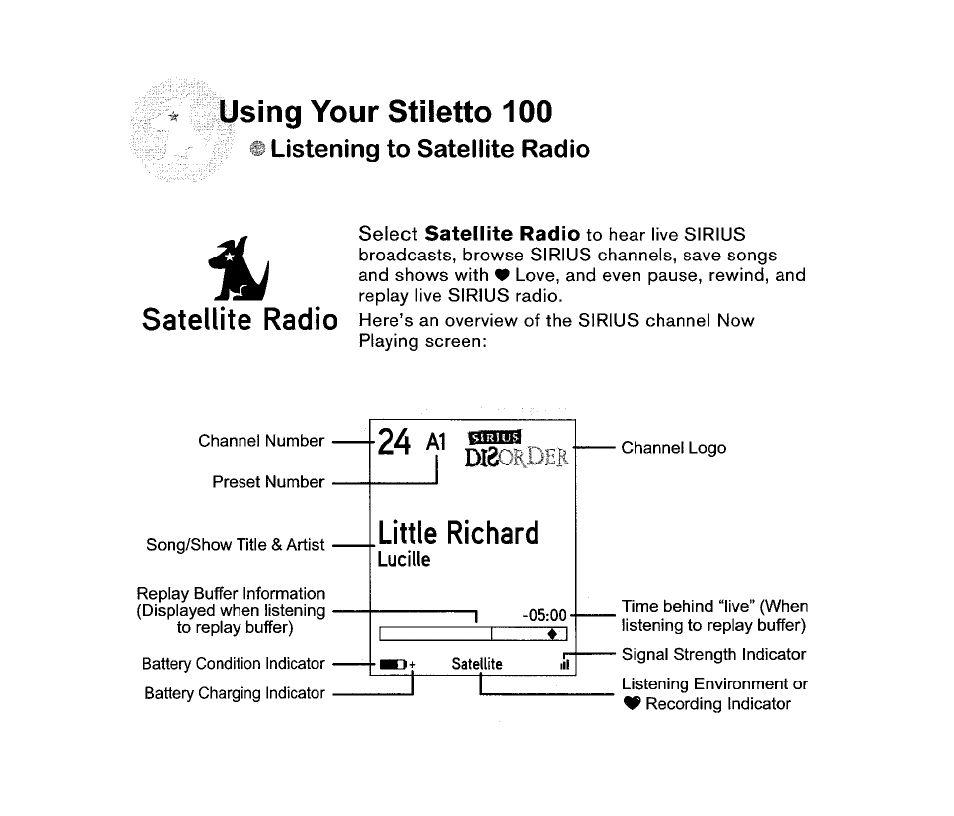 Sirius Satellite Radio SIRIUS STILETTO 100 User Manual | Page 99 / 155