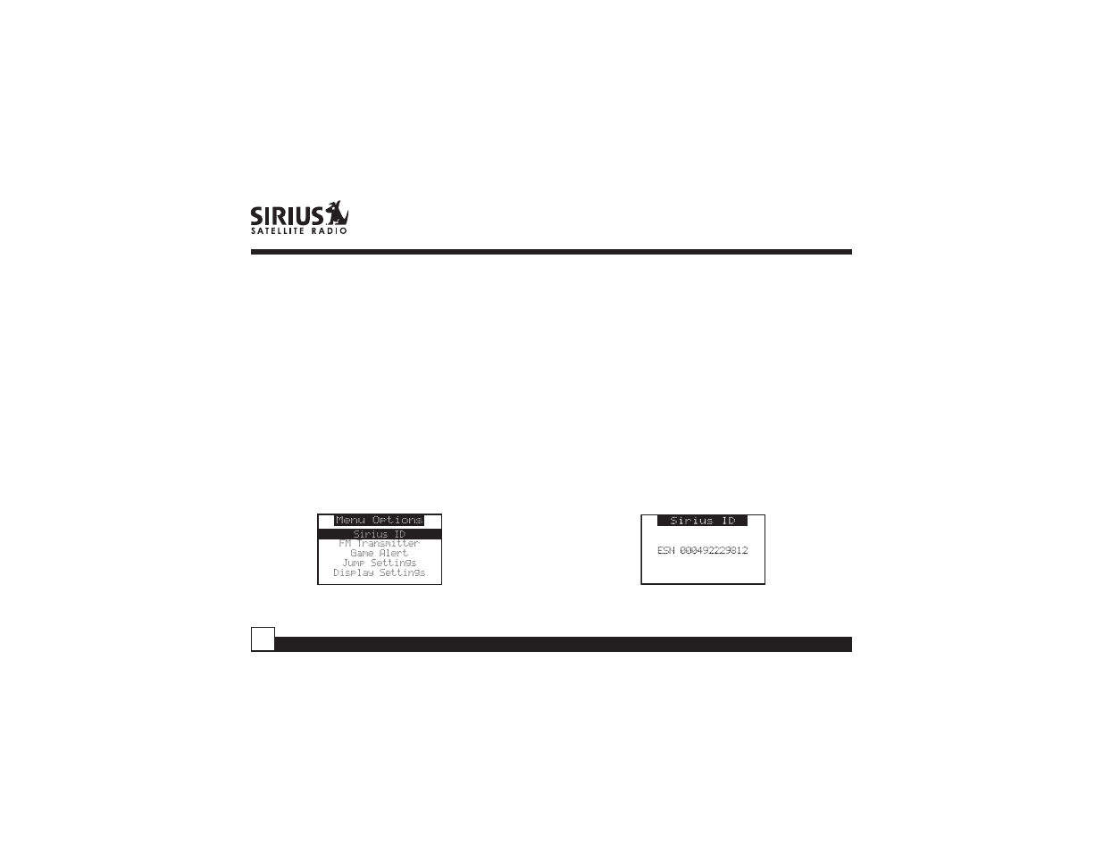 Sirius Satellite Radio SPR2C User Manual | Page 26 / 46