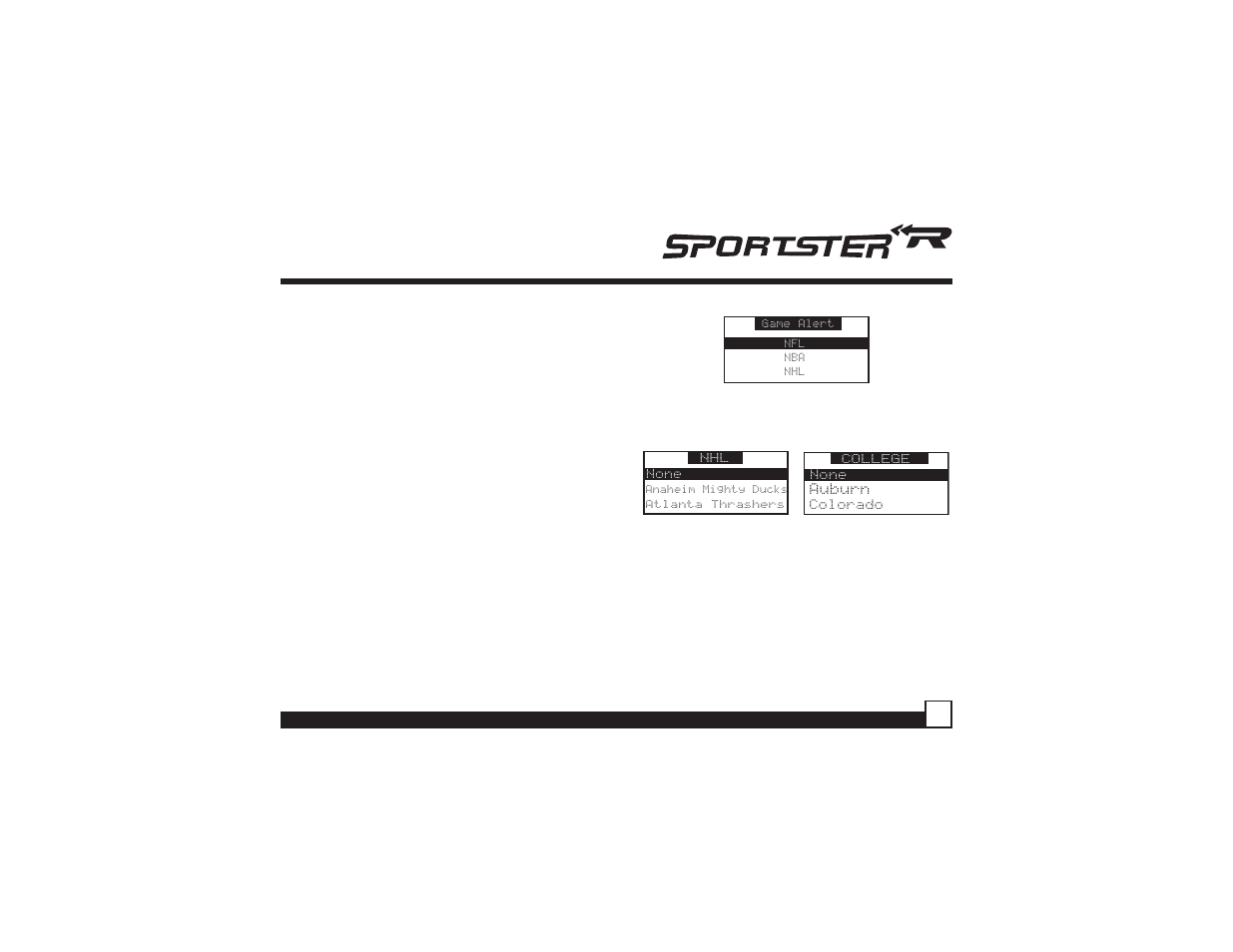 Sirius Satellite Radio SPR2C User Manual | Page 27 / 46