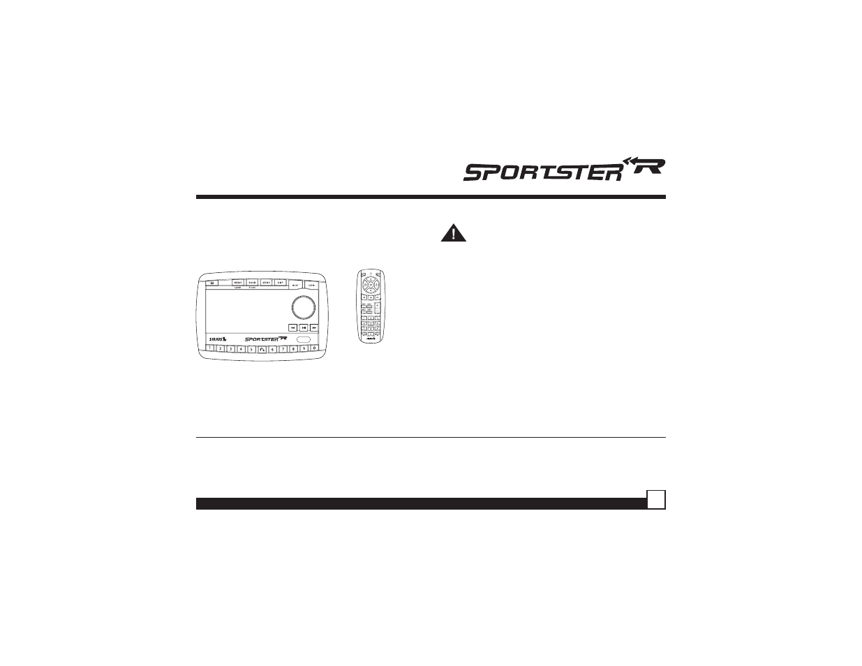Sirius Satellite Radio SPR2C User Manual | Page 3 / 46