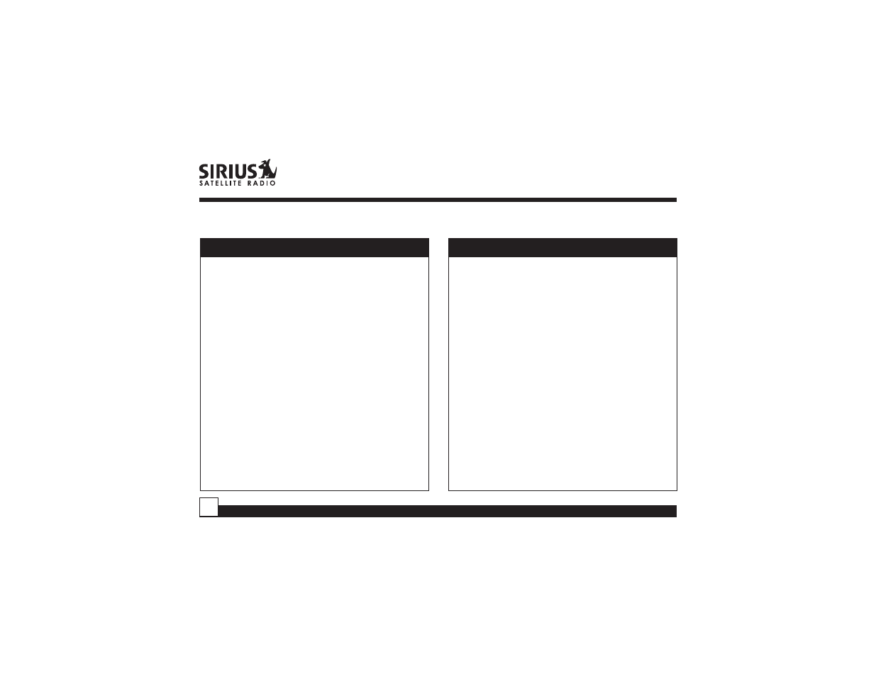 Sirius Satellite Radio SPR2C User Manual | Page 42 / 46