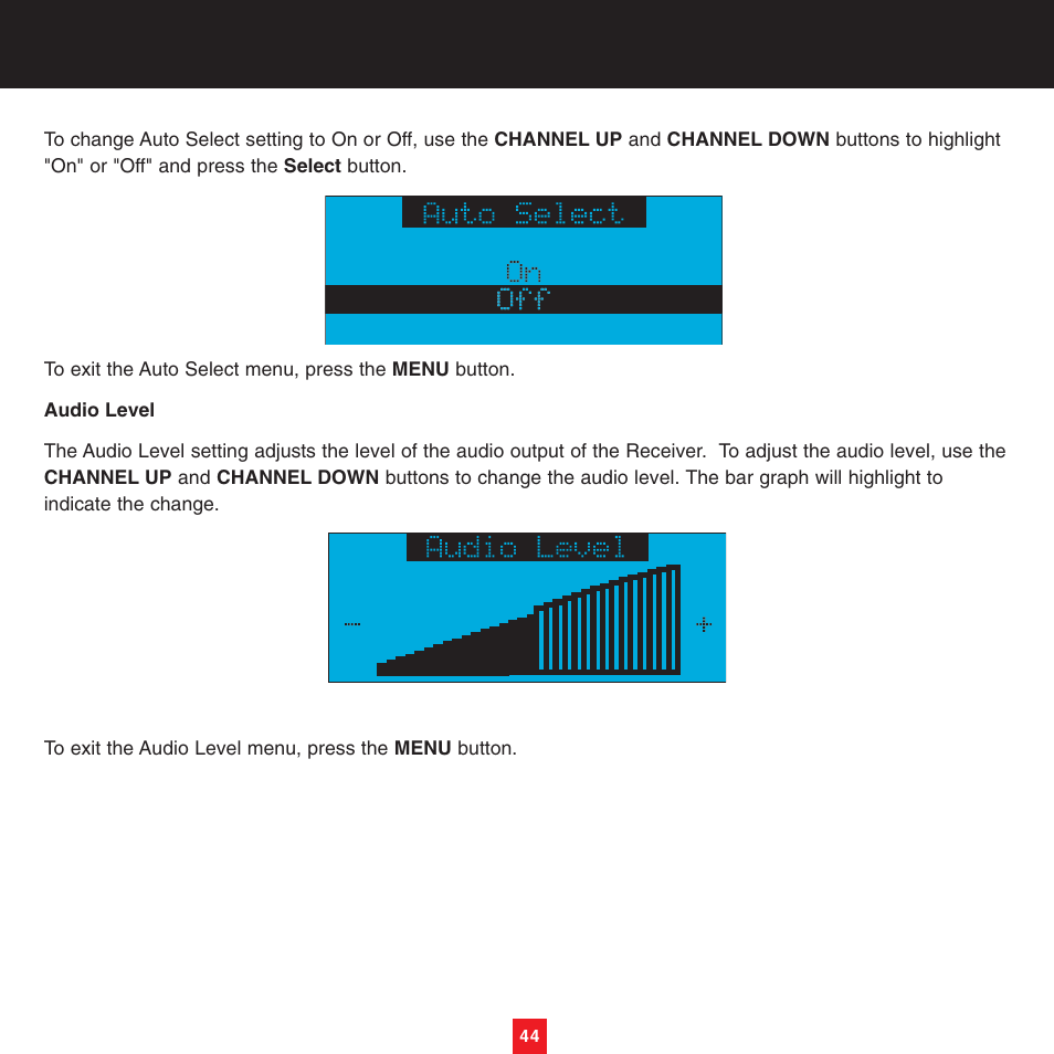 Sirius Satellite Radio XTR8CK User Manual | Page 48 / 68