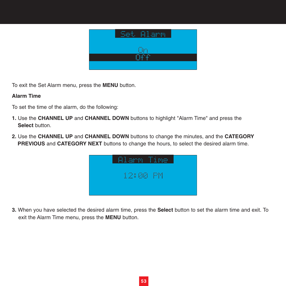 Sirius Satellite Radio XTR8CK User Manual | Page 57 / 68
