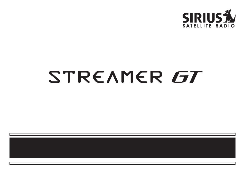 Sirius Satellite Radio SIR-SL1 User Manual | 36 pages