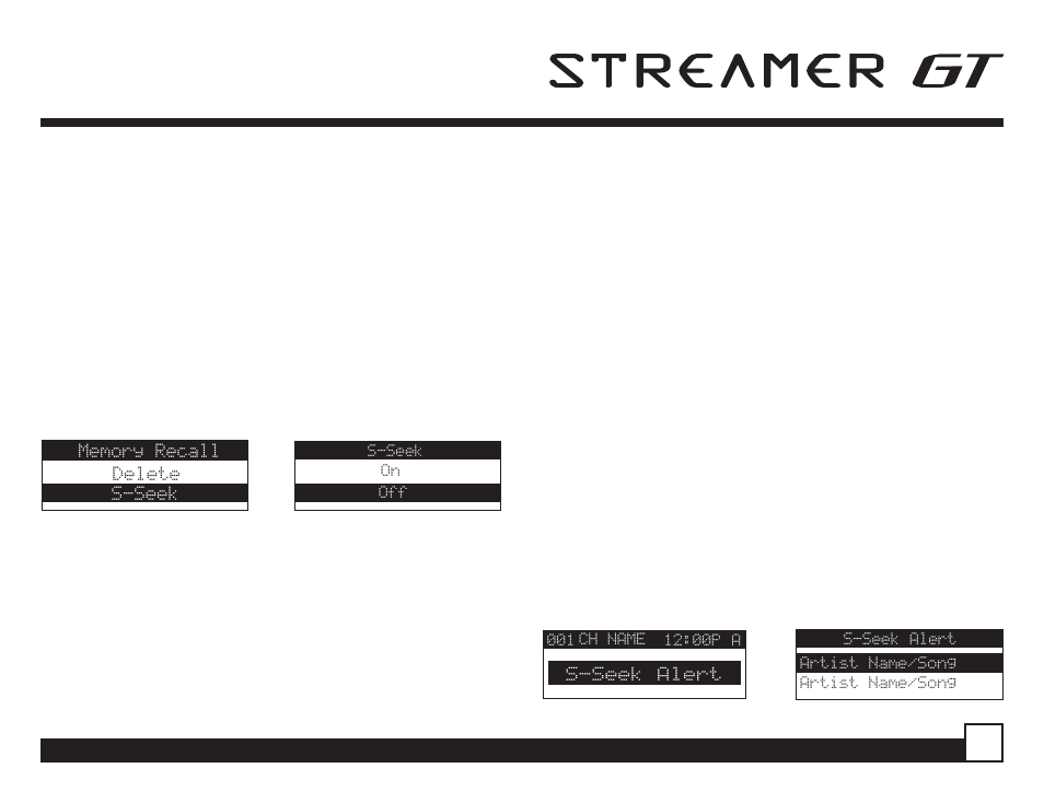 Sirius Satellite Radio SIR-SL1 User Manual | Page 21 / 36