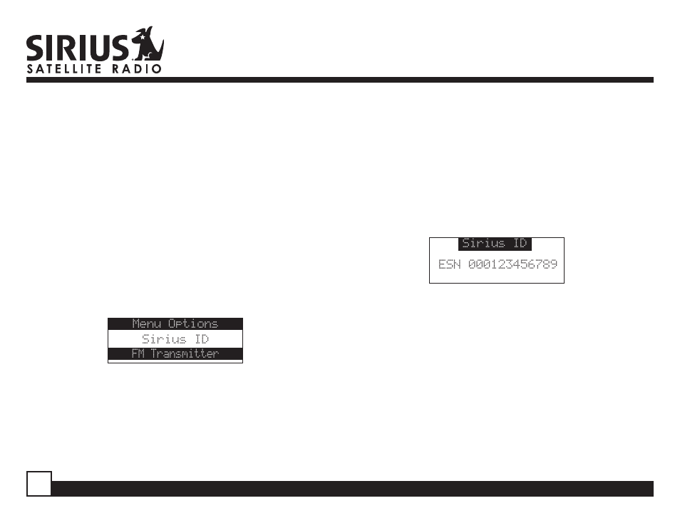 Sirius Satellite Radio SIR-SL1 User Manual | Page 22 / 36