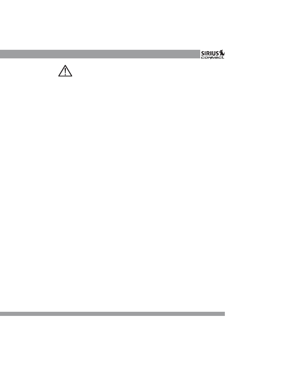 Caution | Sirius Satellite Radio SIRPNR2C User Manual | Page 5 / 14