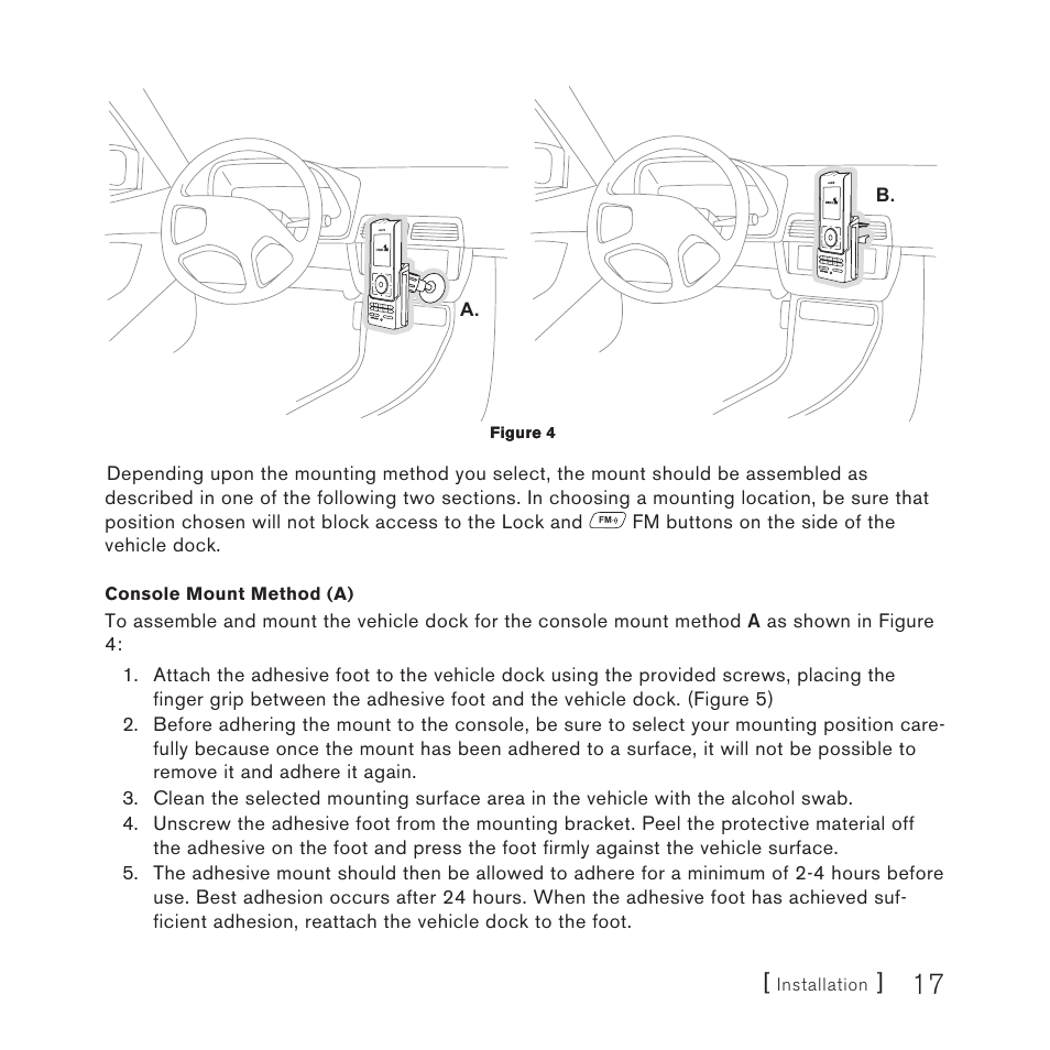 Sirius Satellite Radio Stiletto Vechicle Kit Satellite Radio User Manual | Page 17 / 52