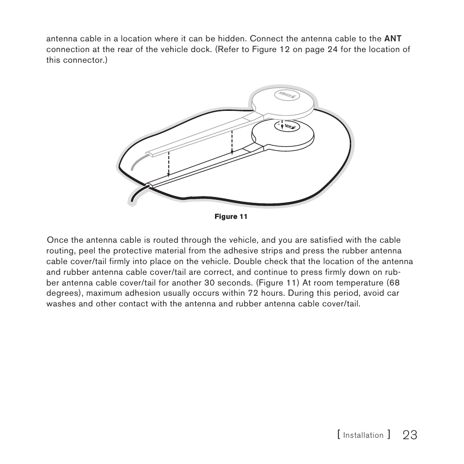 Sirius Satellite Radio Stiletto Vechicle Kit Satellite Radio User Manual | Page 23 / 52