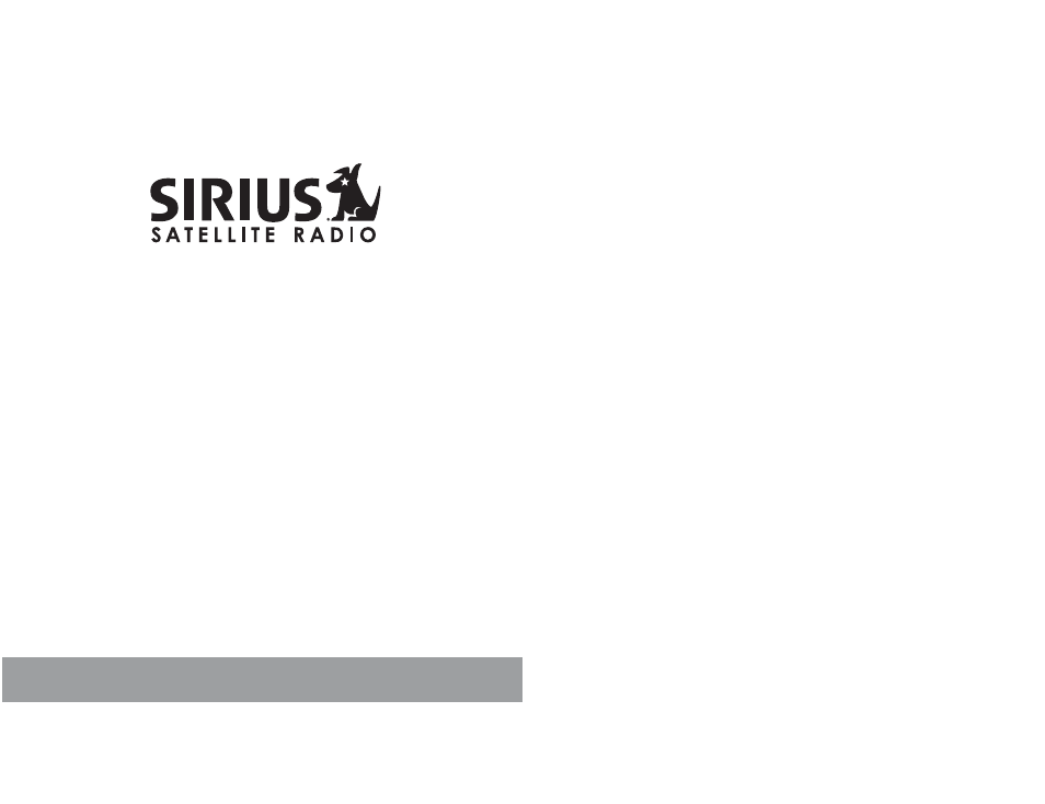 Sirius Satellite Radio SIRIUS CONNECT 3SIR-ALP10T User Manual | Page 7 / 7