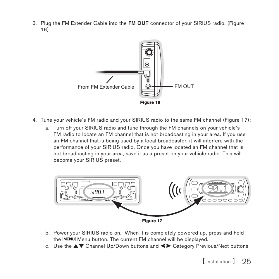 Sirius Satellite Radio Plug-n-Play User Manual | Page 27 / 60