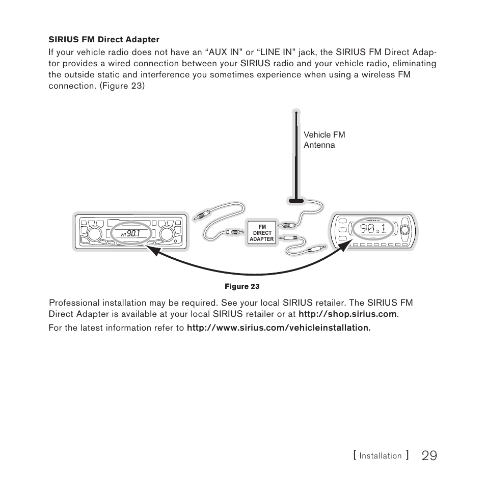 Sirius Satellite Radio Plug-n-Play User Manual | Page 31 / 60