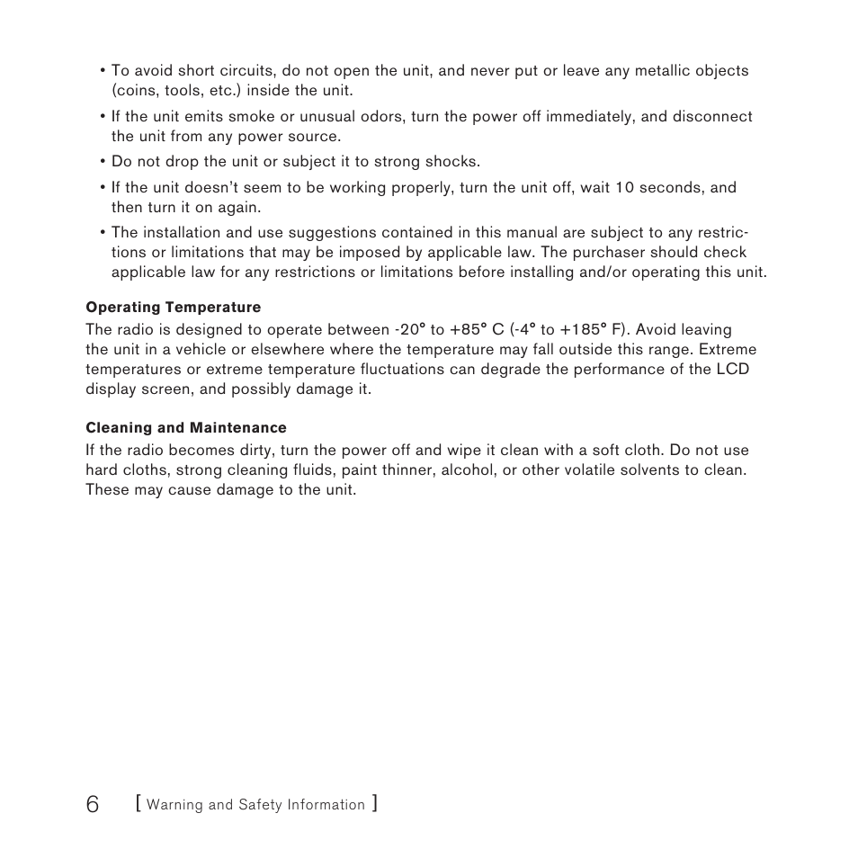 Sirius Satellite Radio Plug-n-Play User Manual | Page 8 / 60