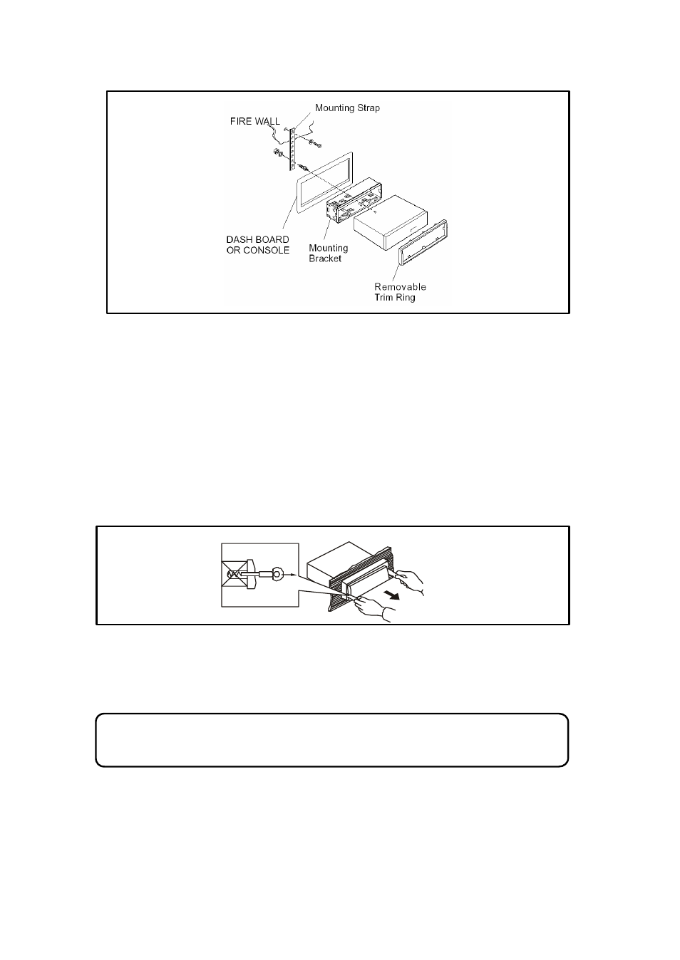 Unit removal, Installation procedures | Sirius Satellite Radio ECD-T1540 User Manual | Page 22 / 28