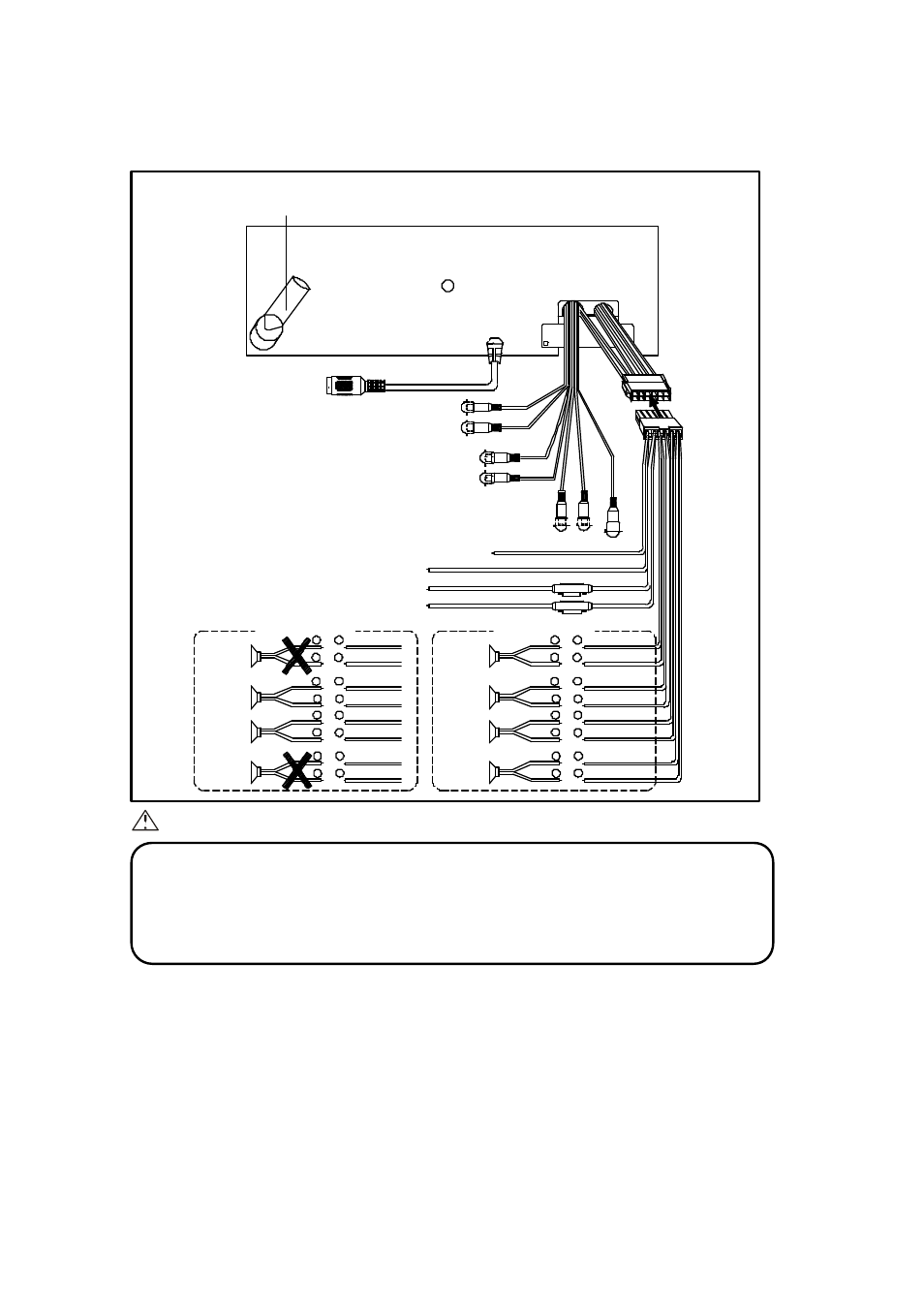 Electrical connections, Wiring, Caution | Antenna socket | Sirius Satellite Radio ECD-T1540 User Manual | Page 23 / 28