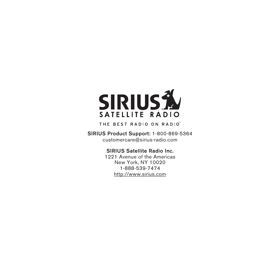 Sirius Satellite Radio STILETTO 10 100306B User Manual | Page 79 / 80