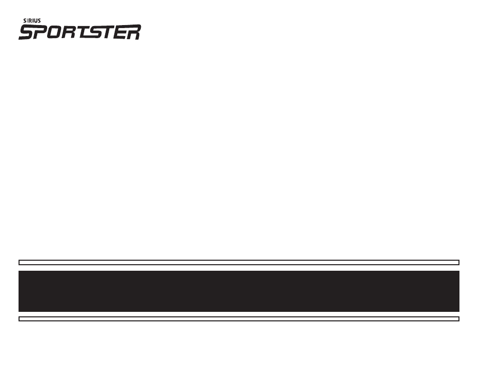 Sirius Satellite Radio SP-C2 User Manual | Page 12 / 12